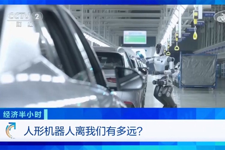 中央电视台《经济半小时》栏目对im电竞机器人的专题报道